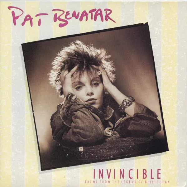 Capa de Pat Benatar — Invincible