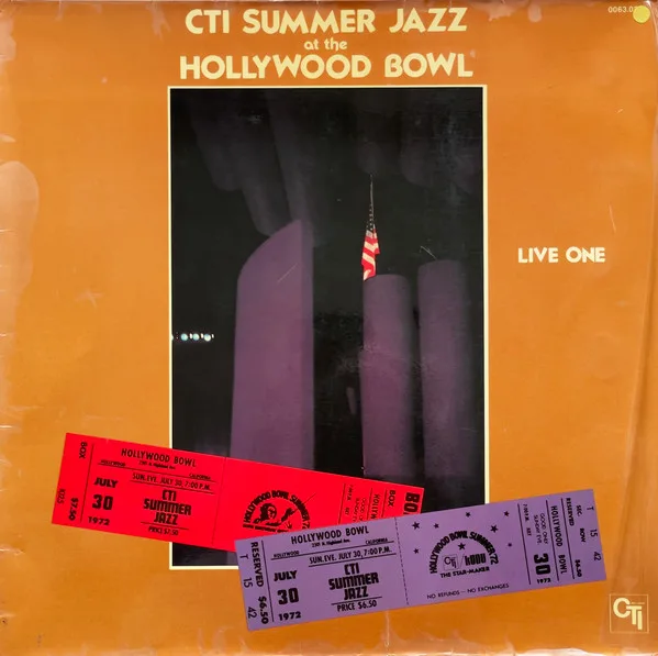 Capa de CTI All-Stars — CTI Summer Jazz At The Hollywood Bowl Live One