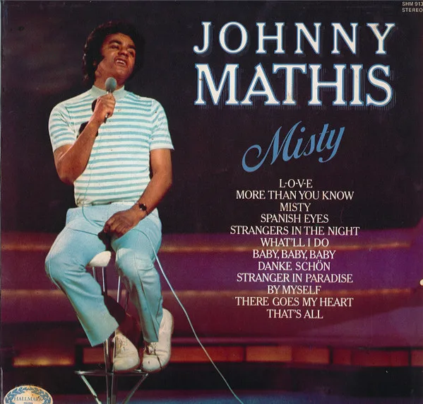 Capa de Johnny Mathis — Misty