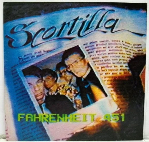 Capa de Scortilla — Fahrenheit 451