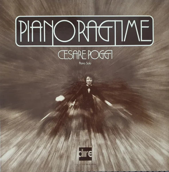 Capa de Cesare Poggi — Piano Ragtime