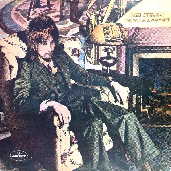 Capa de Rod Stewart — Never A Dull Moment