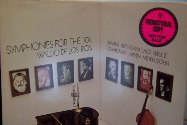 Capa de Waldo De Los Rios, The Manuel De Falla Orchestra* — Symphonies For The 70's