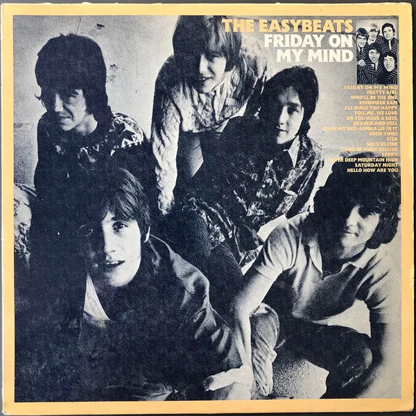 Capa de The Easybeats — Friday On My Mind