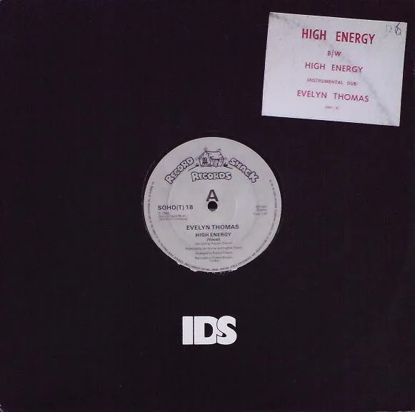 Capa de Evelyn Thomas — High Energy