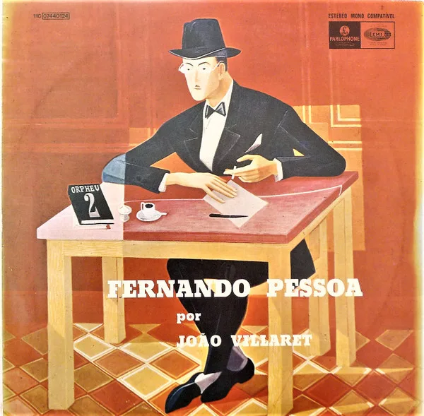 Capa de Fernando Pessoa, João Villaret — Fernando Pessoa Por João Villaret