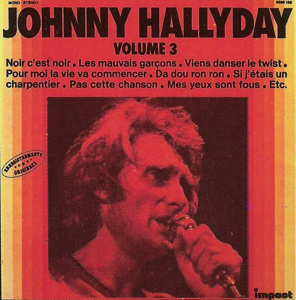 Capa de Johnny Hallyday — Volume 3