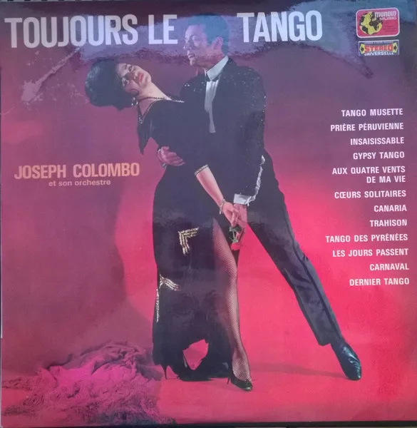 Capa de Joseph Colombo — Toujours le Tango
