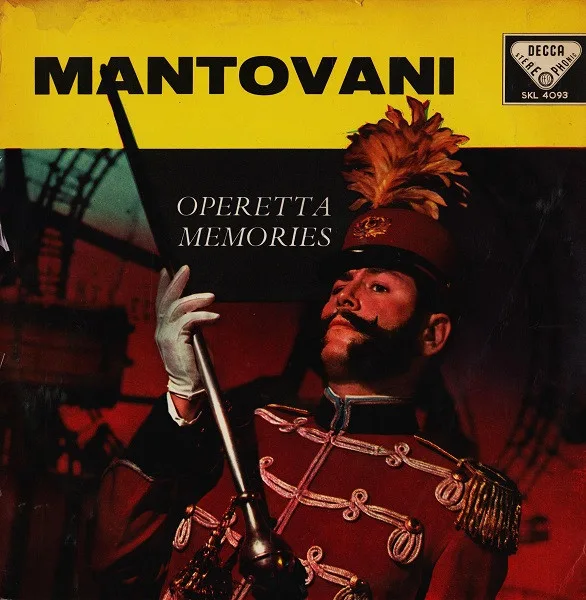 Capa de Mantovani — Operetta Memories