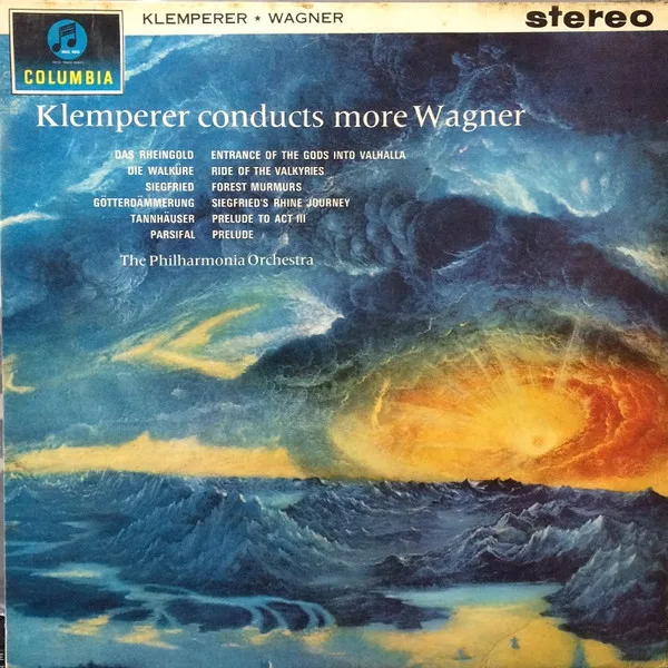 Capa de Otto Klemperer, The Philharmonia Orchestra* — Klemperer Conducts More Wagner