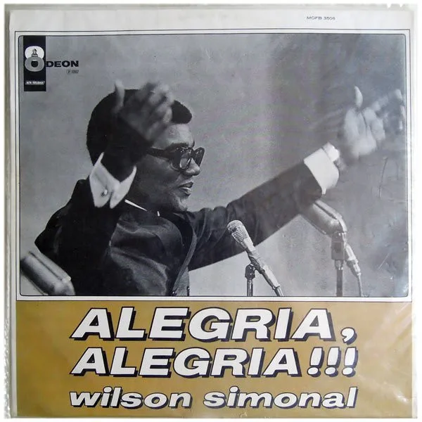 Capa de Wilson Simonal — Alegria, Alegria !!!