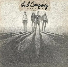 Capa de Bad Company  — Burnin' Sky
