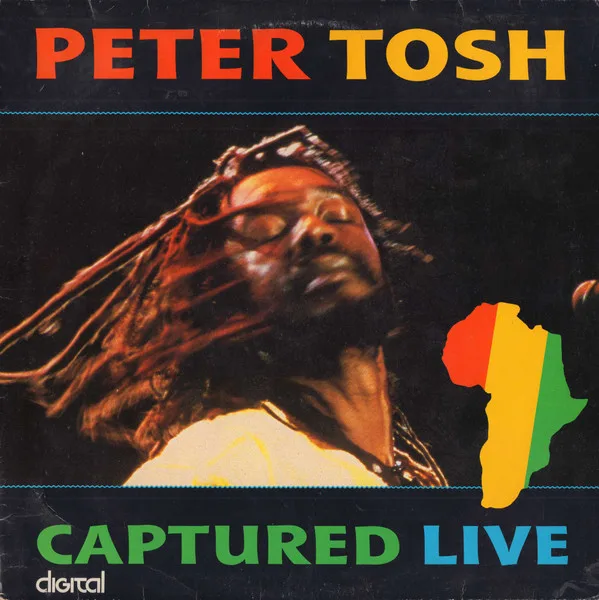Capa de Peter Tosh — Captured Live