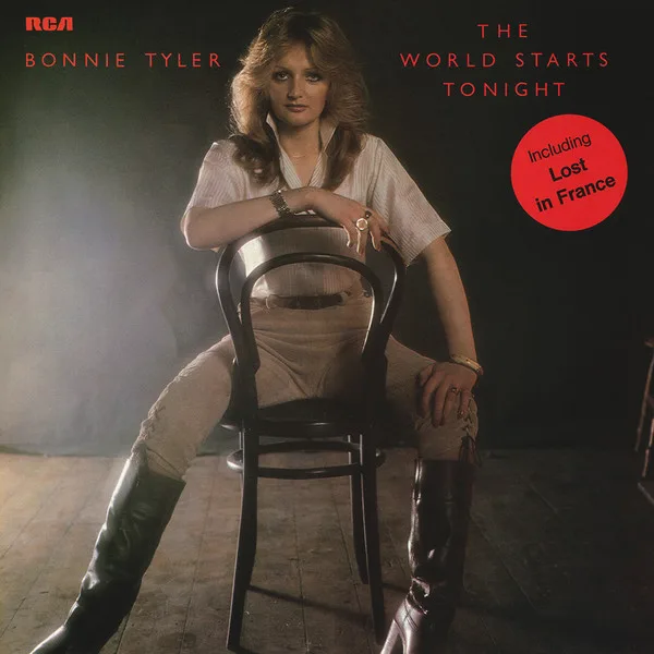 Capa de Bonnie Tyler — The World Starts Tonight
