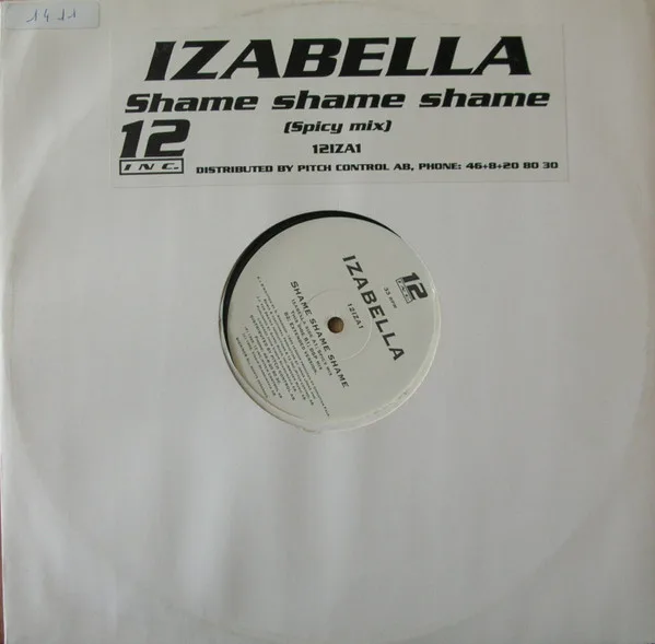 Capa de Izabella — Shame Shame Shame (Spicy Mix)