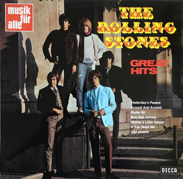 Capa de The Rolling Stones — Great Hits