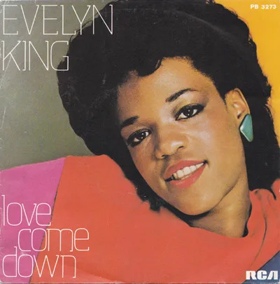 Capa de Evelyn King — Love Come Down