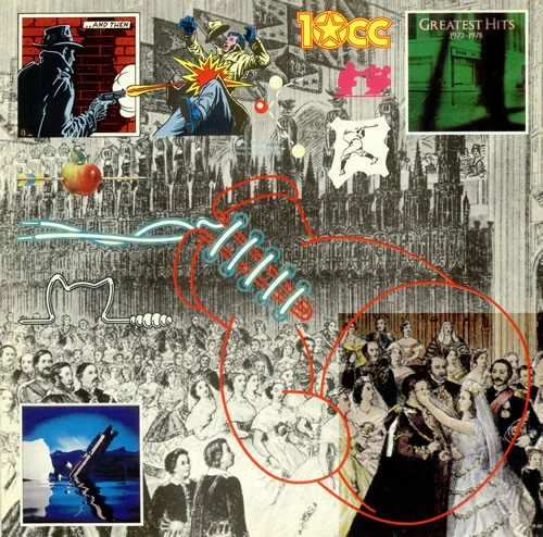 Capa de 10cc — Greatest Hits 1972-1978