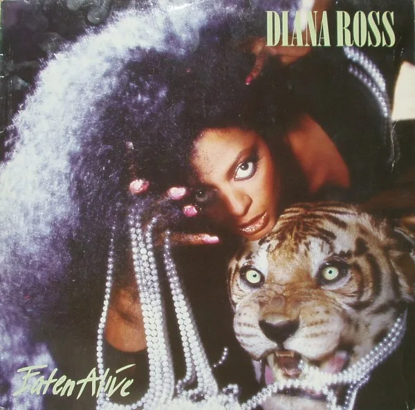 Capa de Diana Ross — Eaten Alive