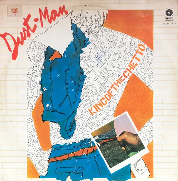 Capa de Dust Man — King Of The Ghetto