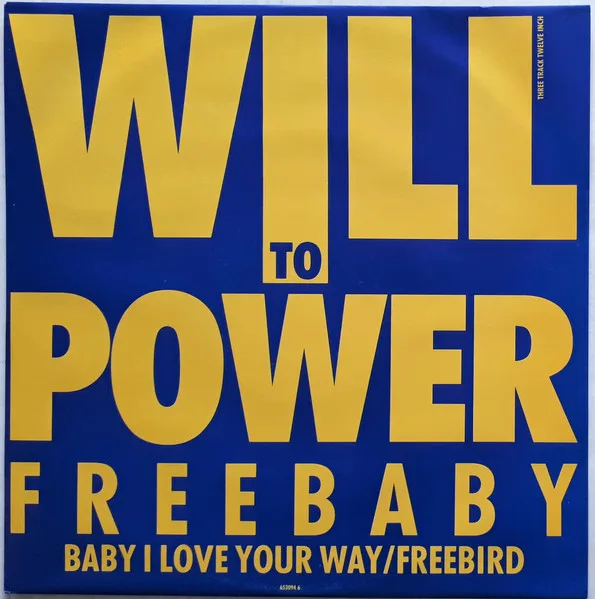 Capa de Will To Power — Freebaby