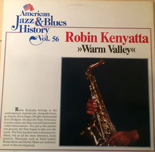 Capa de Robin Kenyatta — Warm Valley