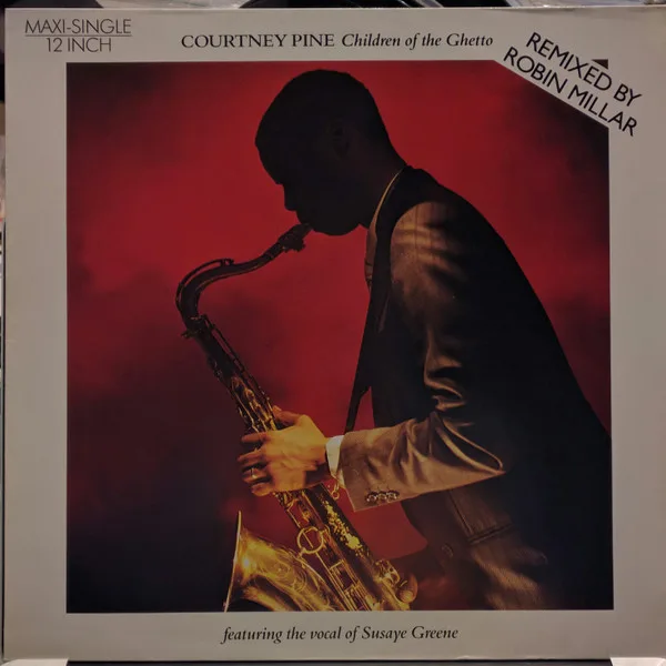 Capa de Courtney Pine — Children Of The Ghetto