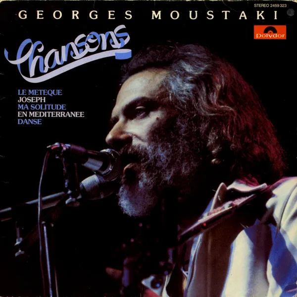 Capa de Georges Moustaki — Chansons