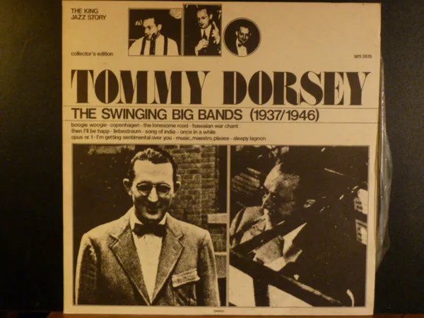 Capa de Tommy Dorsey — The Swinging Big Bands (1937/1946)