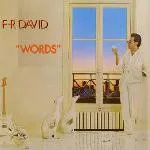 Capa de F.R. David — Words