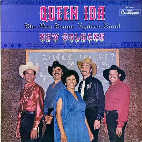 Capa de Queen Ida And The Bon Temps Zydeco Band — In New Orleans