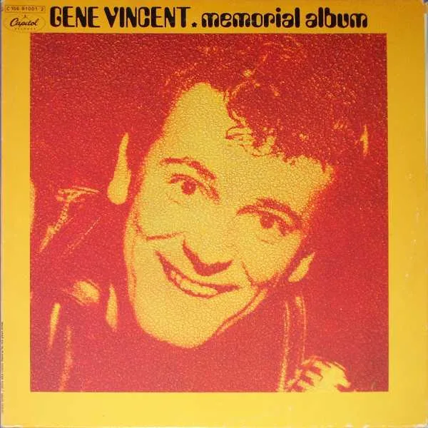 Capa de Gene Vincent — Memorial Album