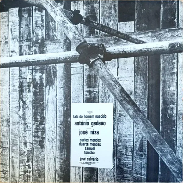 Capa de António Gedeão, José Niza — Carlos Mendes, Duarte Mendes, Samuel (11), Tonicha