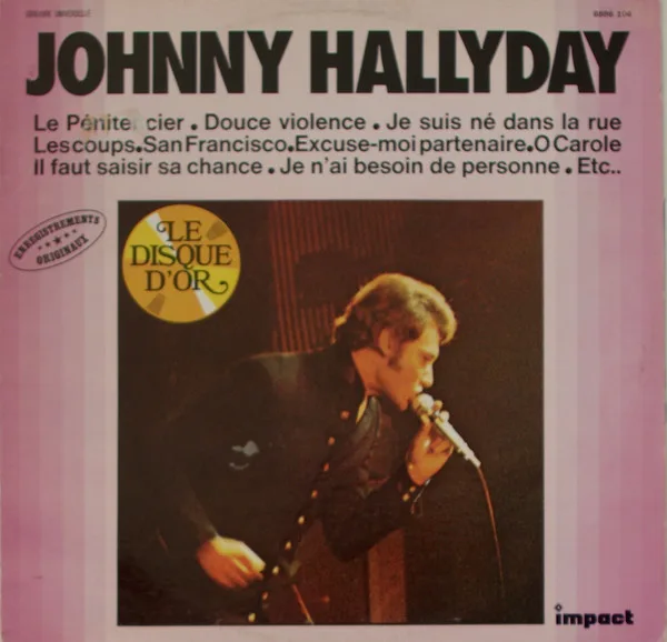 Capa de Johnny Hallyday — Johnny Hallyday