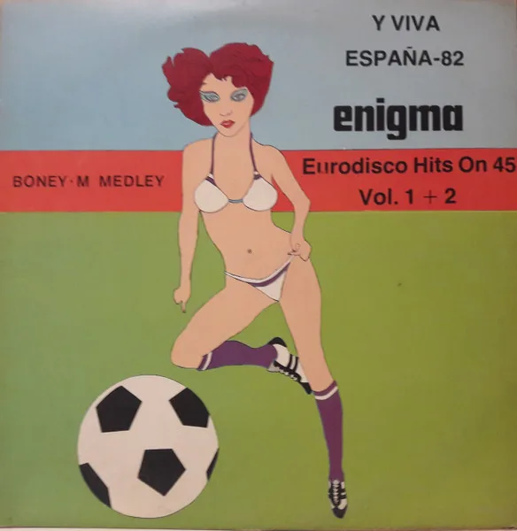 Capa de Enigma — Y Viva España-82 (Eurodisco Hits On 45 Vol 1 + 2)