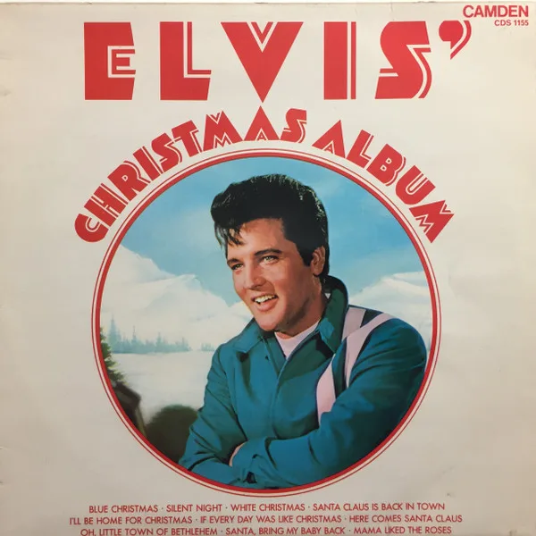 Capa de Elvis Presley — Elvis' Christmas Album