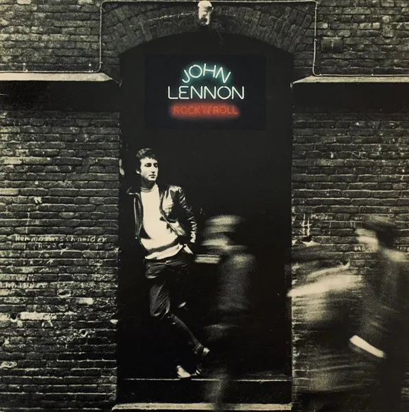 Capa de John Lennon — Rock 'N' Roll