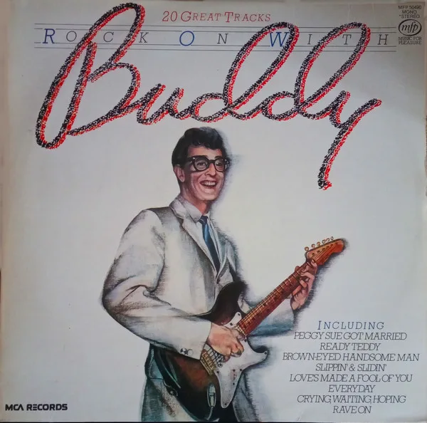 Capa de Buddy Holly — Rock On With Buddy