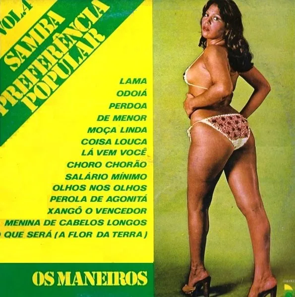 Capa de Os Maneiros — Samba Preferência Popular Vol. 4