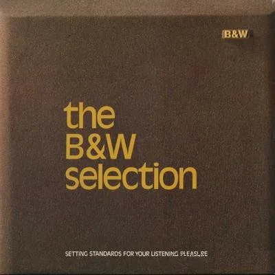 Capa de Various — The B & W Selection