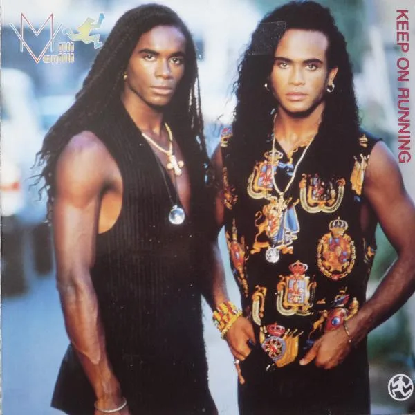 Capa de Milli Vanilli — Keep On Running