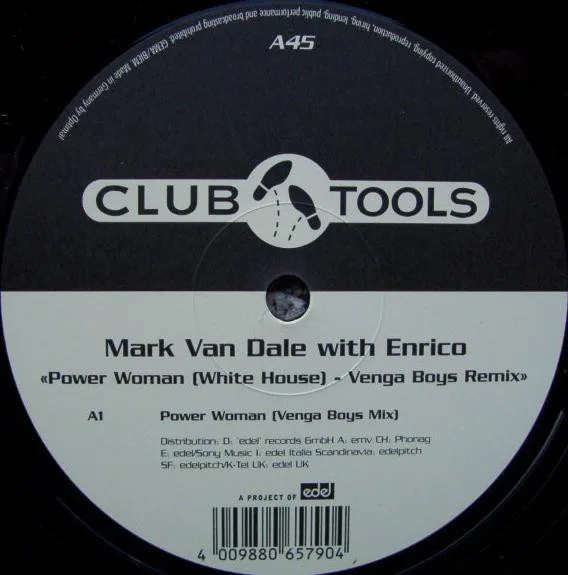 Capa de Mark Van Dale With Enrico — Power Woman (White House) (Venga Boys Remix)