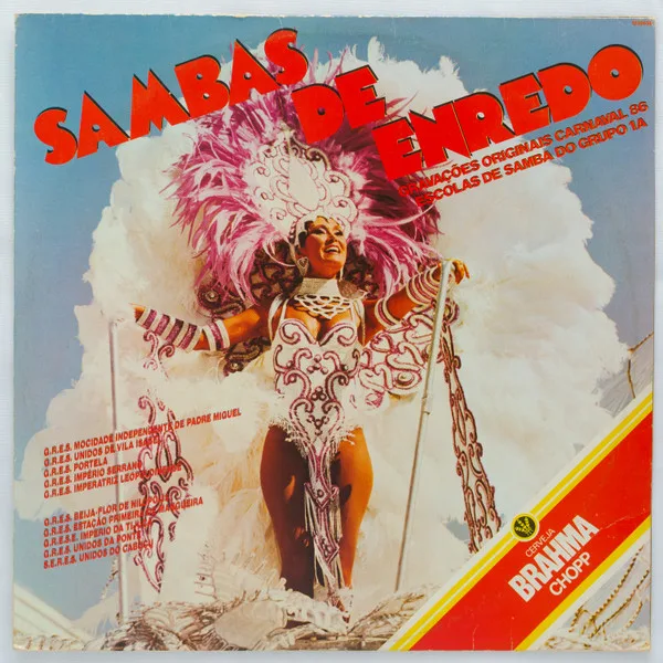Capa de Various — Sambas De Enredo (Gravações Originais Carnaval 86 Escolas De Samba Do Grupo 1A)