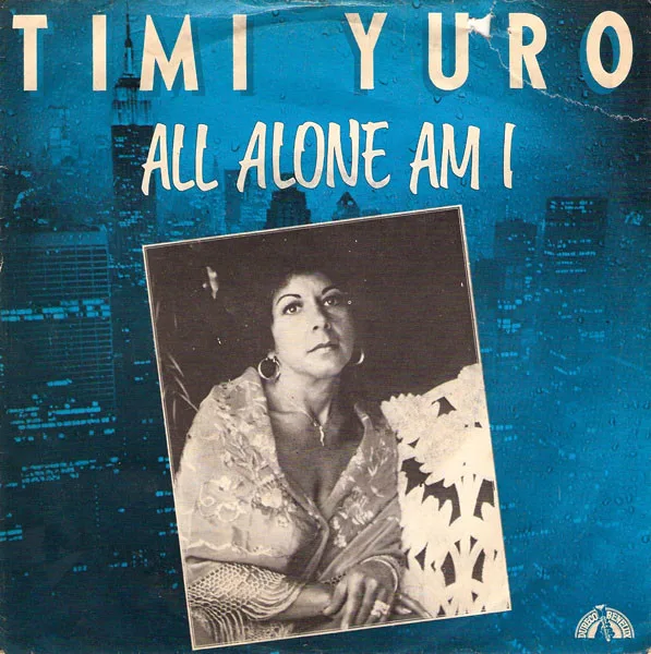 Capa de Timi Yuro — All Alone Am I