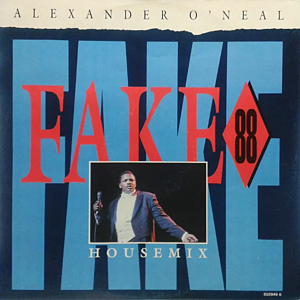 Capa de Alexander O'Neal — Fake 88 (Housemix)
