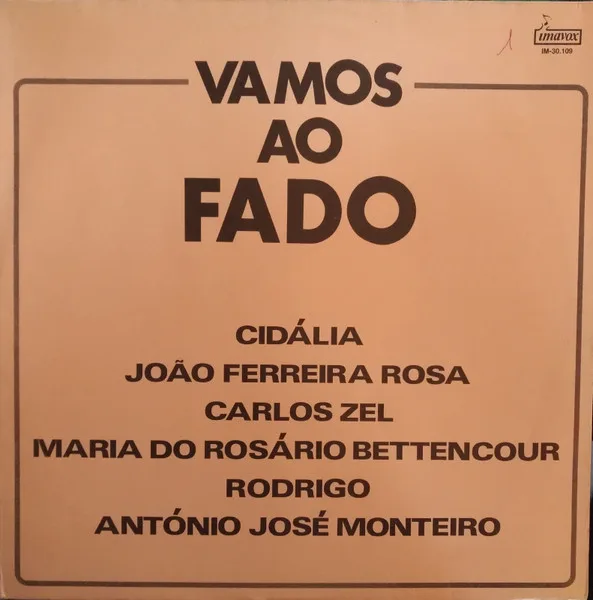 Capa de Various — Vamos Ao Fado