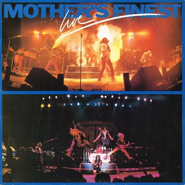 Capa de Mother's Finest — Mother's Finest Live
