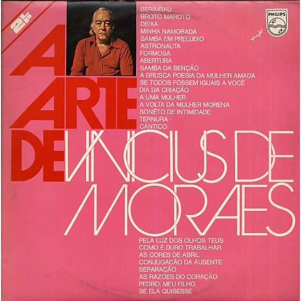 Capa de Vinicius De Moraes — A Arte De Vinicius De Moraes
