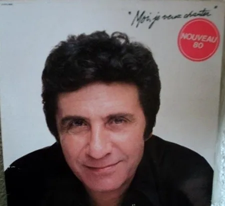 Capa de Gilbert Bécaud — Moi, Je Veux Chanter