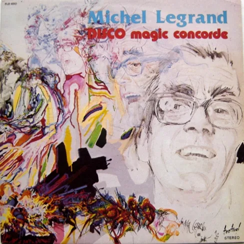 Capa de Michel Legrand — Disco Magic Concorde